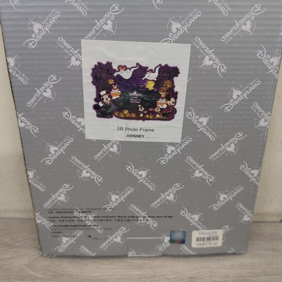 Disneyland Hong Kong Halloween Picture Frame Disney Mickey...